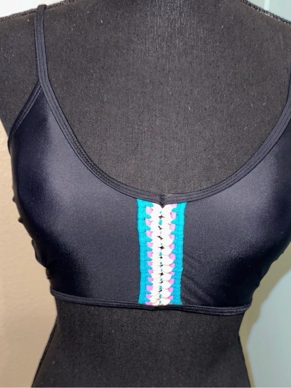 Xhilaration Black Bikini Top